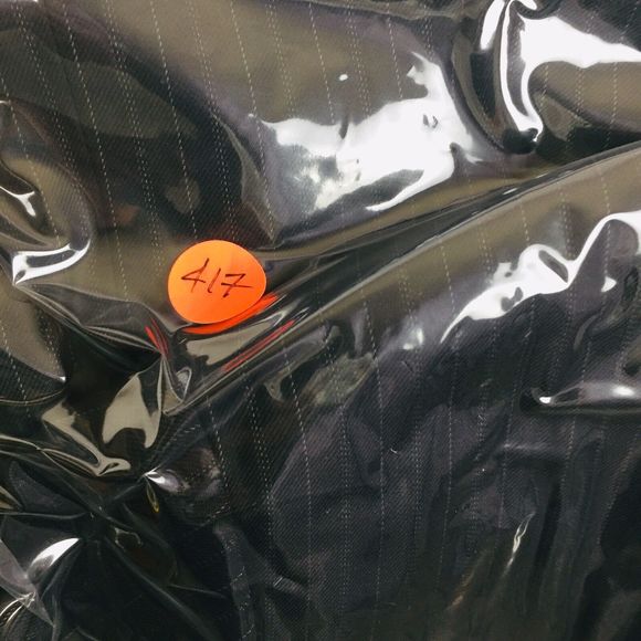 ERMENEGILDO ZEGNA TROFEO Men Black Sport Coat Blazer Gold Wool Size L (54R) - Picture 12 of 12